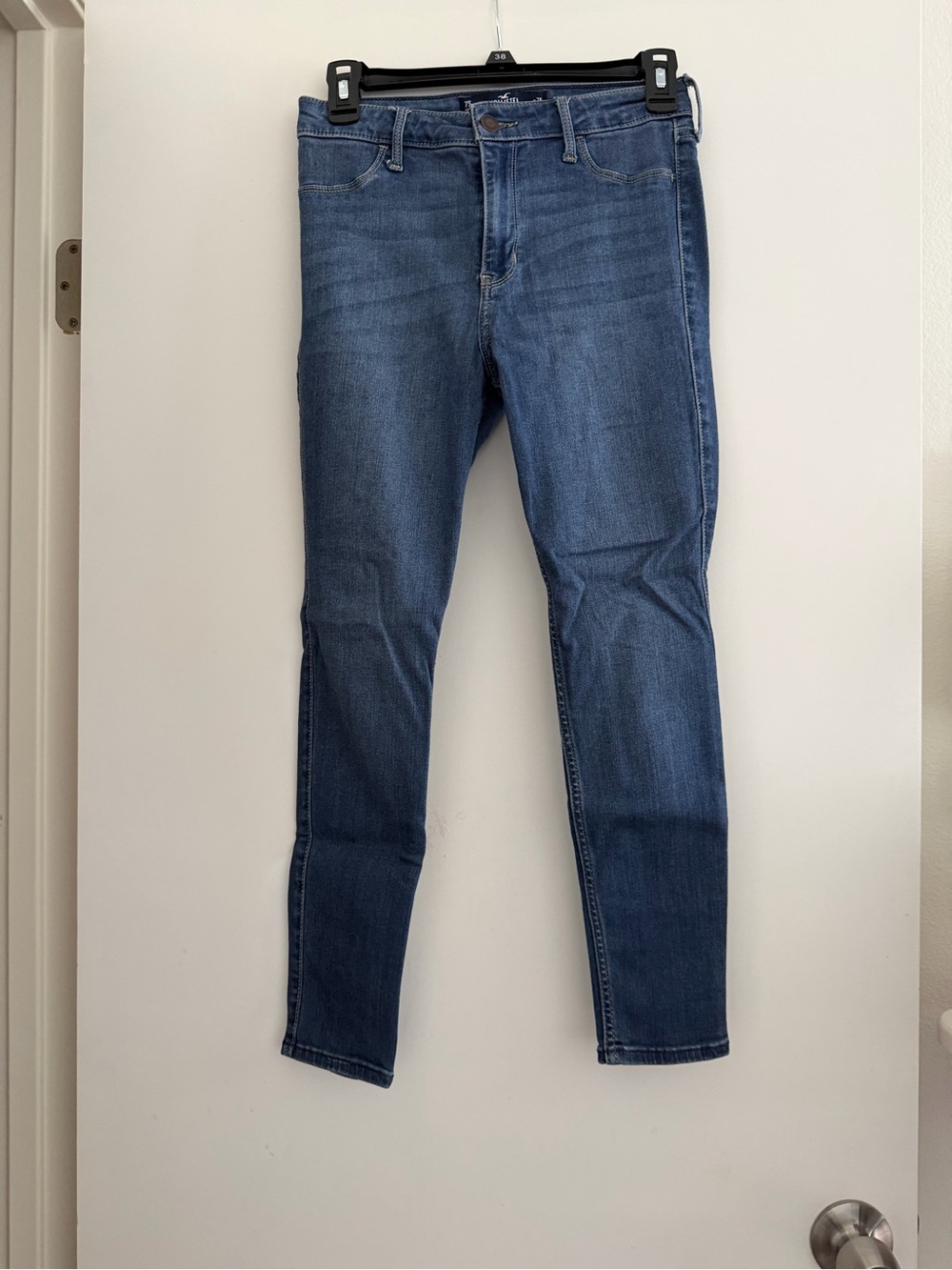 Hollister womens high rise jean leggings 7s
